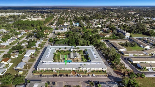 drone / aerial view featuring a residential view