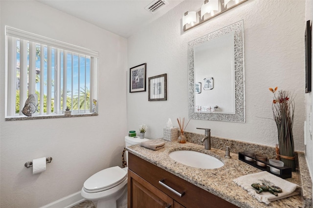 5241 W Shore Dr, New Port Richey, FL 34652 - half bathroom featuring toilet and vanity