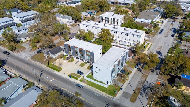 drone / aerial view featuring a residential view