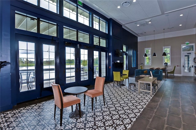 view of community lobby