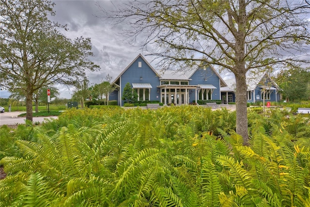 view of rear view of property