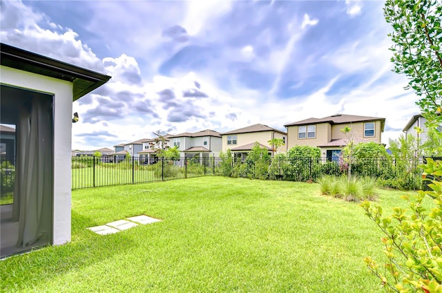 17805 Everlong Dr, Land O Lakes, FL 34638 - fenced backyard with a residential view