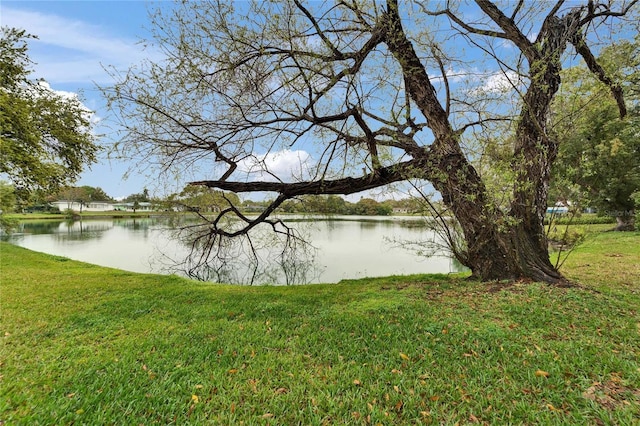 view of water feature