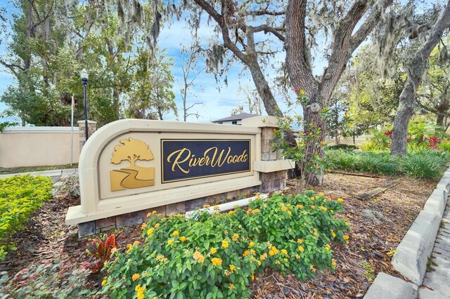5115 Abisher Wood Ln, Brandon, FL 33511 - view of community sign