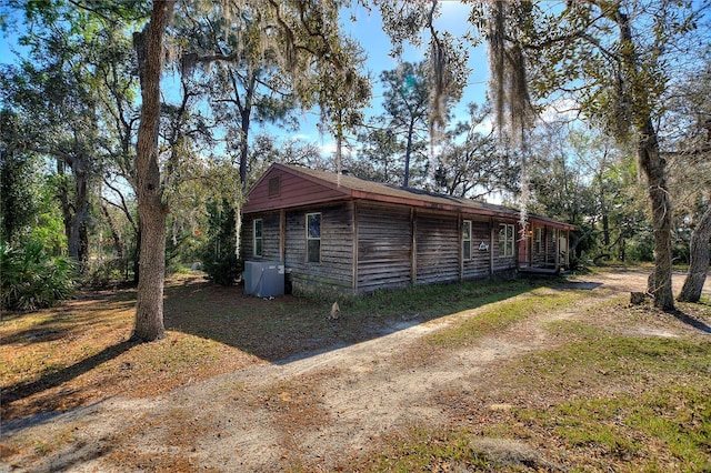 view of side of home