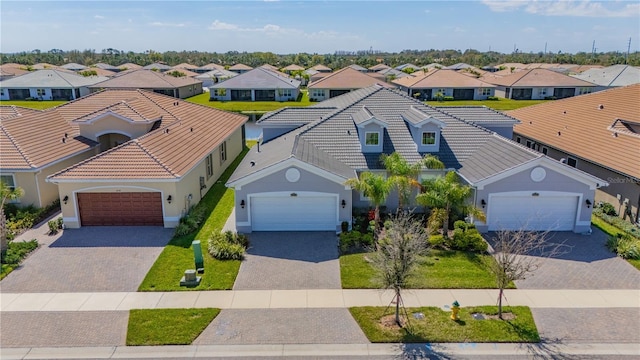 birds eye view of property featuring a residential view