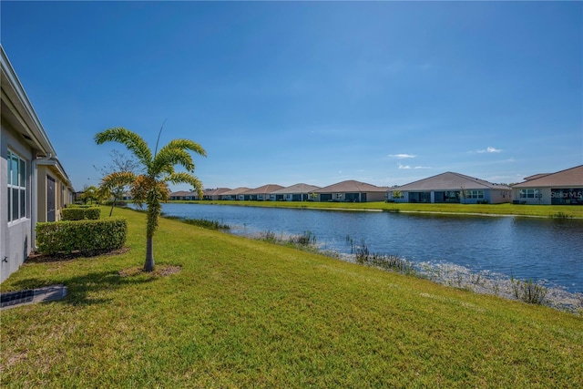 water view with a residential view