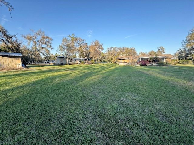 view of yard