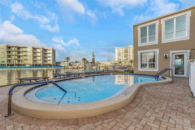 view of community pool