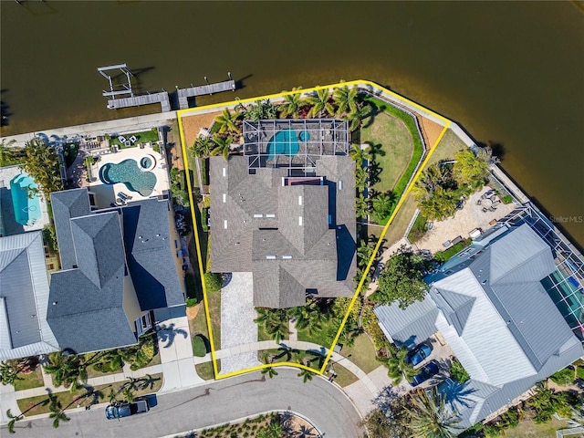 5616 Seagrass Pl, Apollo Beach, FL 33572 - bird's eye view