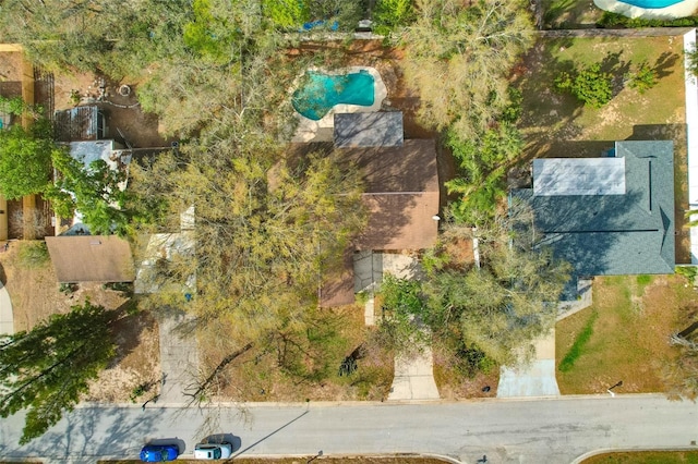 1710 Orange Hill Way, Brandon, FL 33510 - bird's eye view of a pool area