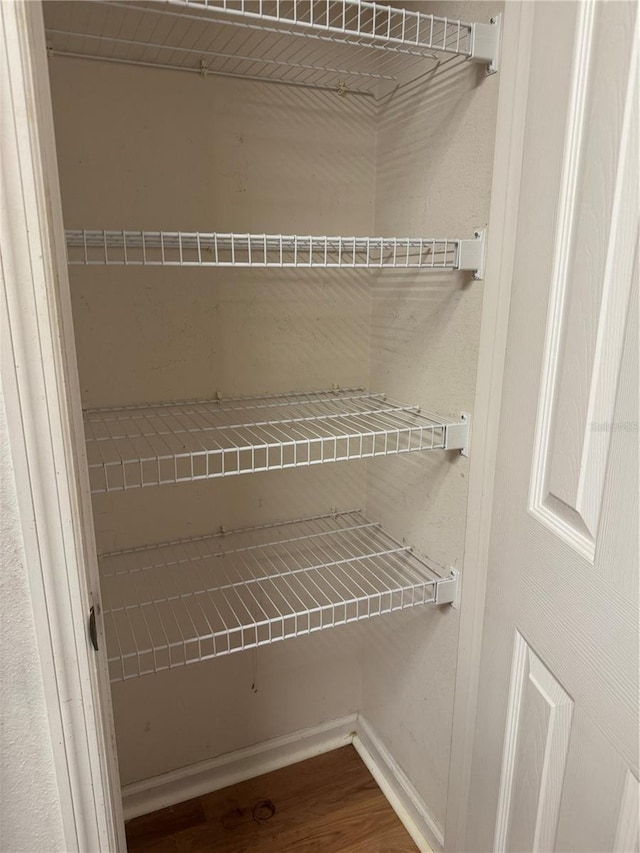 view of pantry