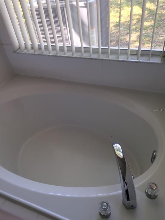 details with a bath