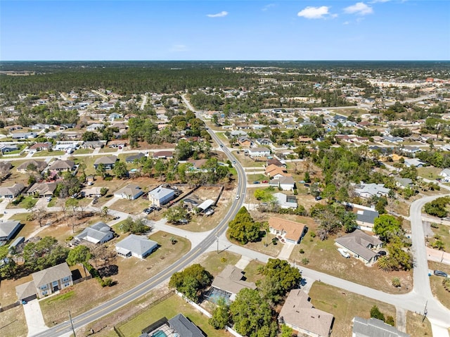 birds eye view of property featuring a residential view