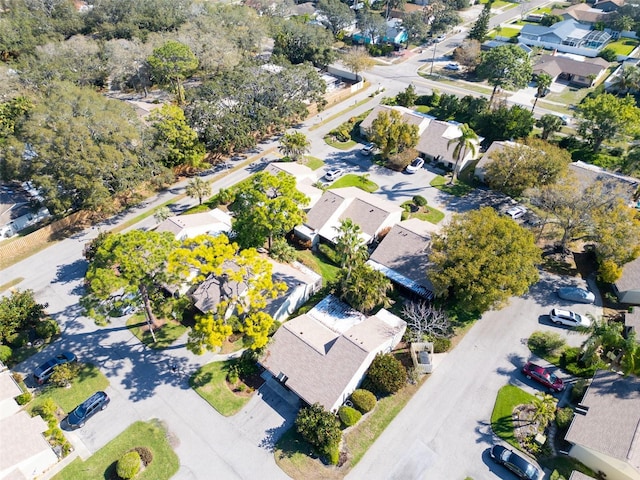 birds eye view of property featuring a residential view