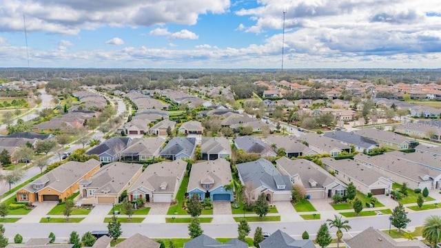 birds eye view of property featuring a residential view