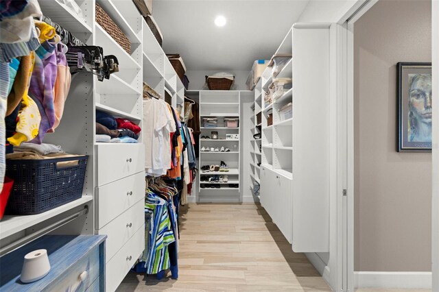 15904 Redington Dr, Redington Beach, FL 33708 - walk in closet featuring wood finished floors