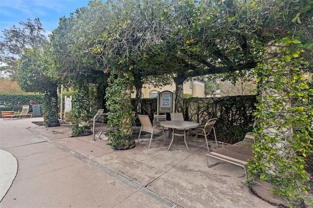 view of patio / terrace