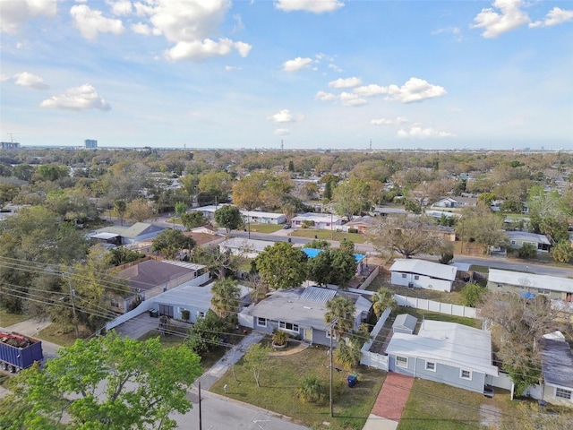 drone / aerial view featuring a residential view