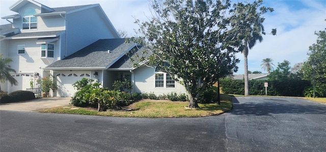 view of home's exterior with driveway