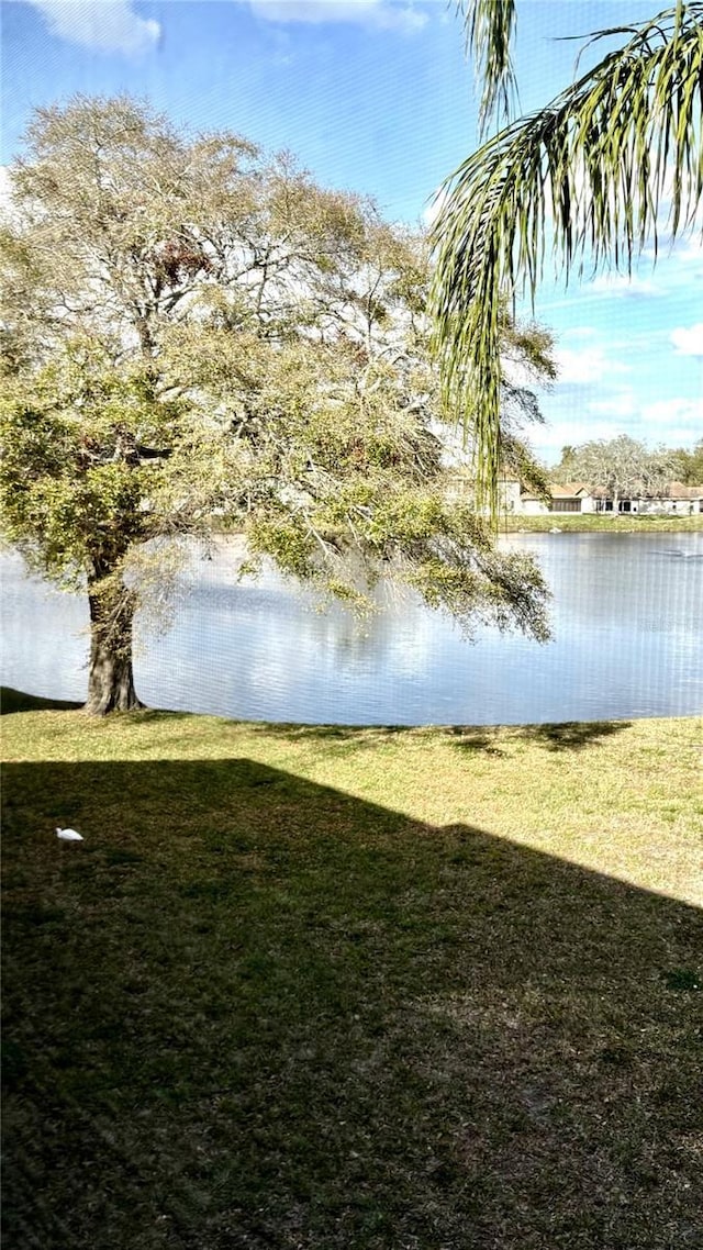 view of water feature