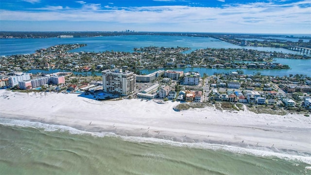 3805 Gulf Blvd Unit 404, St Pete Beach, FL 33706 - view of urban area with expansive beach