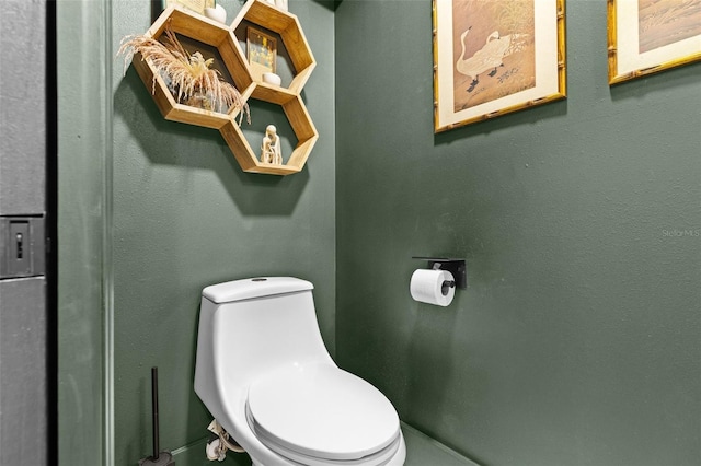 bathroom with toilet