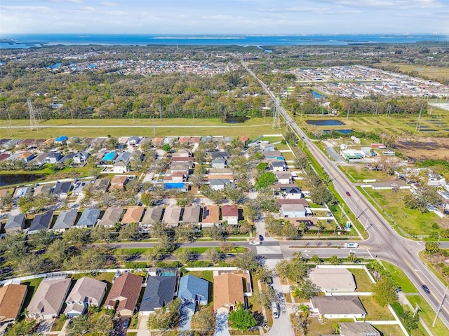 birds eye view of property featuring a residential view