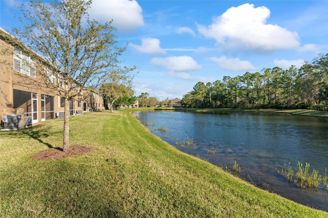 property view of water