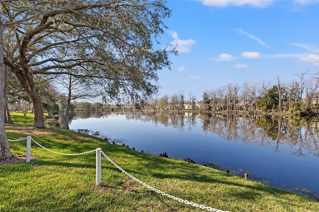 property view of water