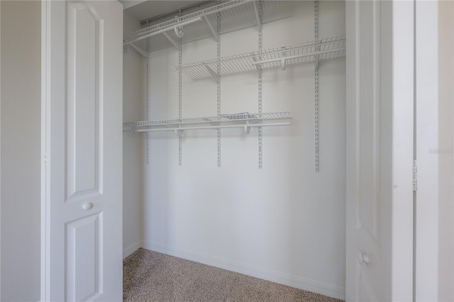 view of closet