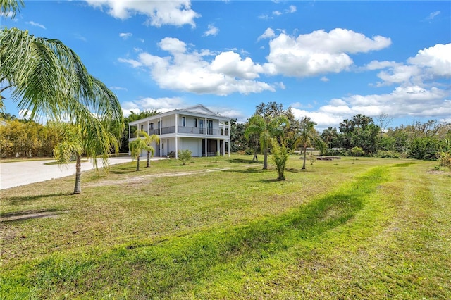 exterior space with driveway