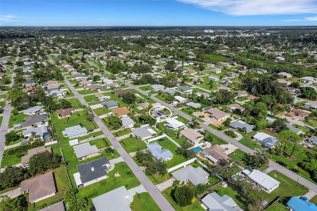 birds eye view of property featuring a residential view