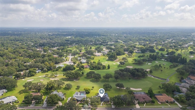 2709 Fairway View Dr, Valrico, FL 33596 - bird's eye view featuring view of golf course