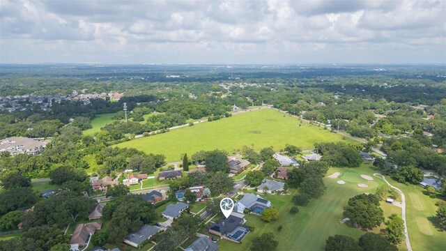 2709 Fairway View Dr, Valrico, FL 33596 - bird's eye view featuring a residential view