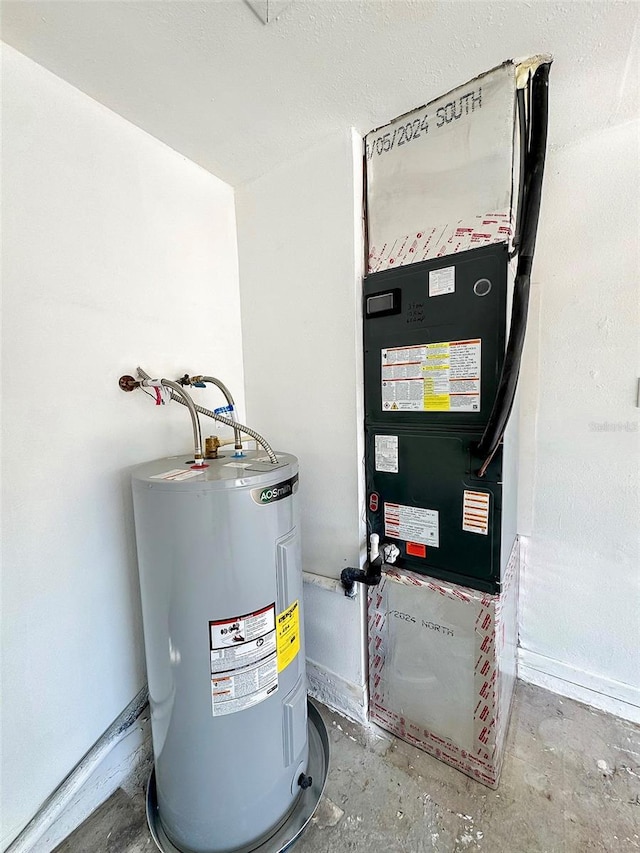 utilities with electric water heater