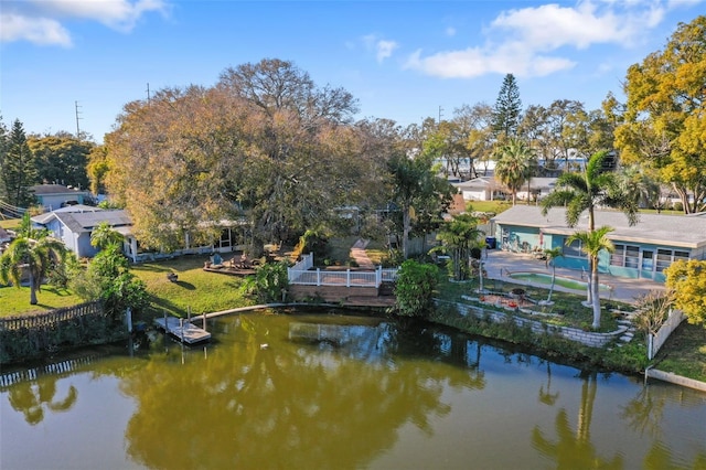 1549 San Christopher Dr, Dunedin, FL 34698 - exterior space featuring a water view