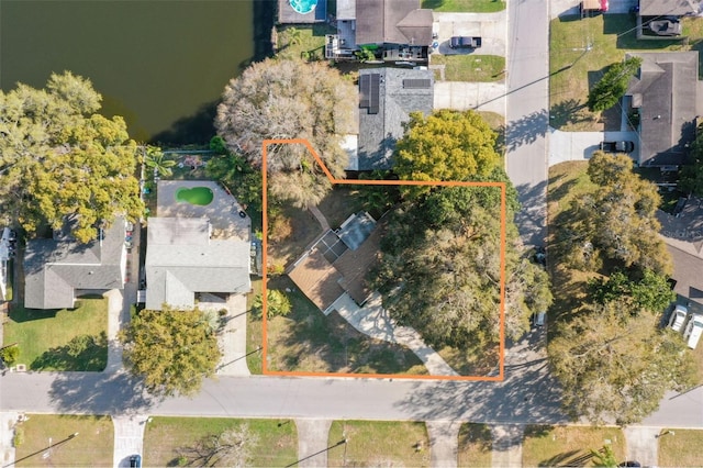 1549 San Christopher Dr, Dunedin, FL 34698 - aerial view with a residential view