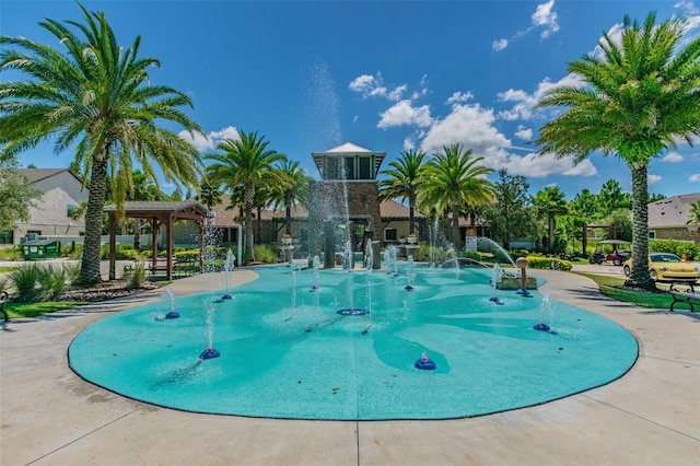 view of swimming pool