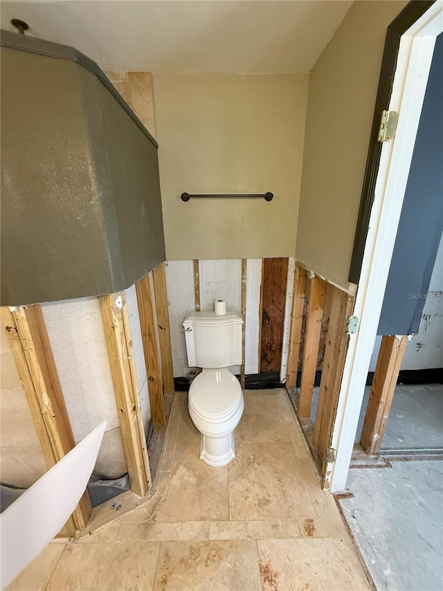 bathroom with toilet