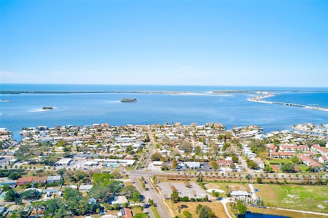300 Promenade Dr Unit 106, Dunedin, FL 34698 - aerial view of property's location featuring a nearby body of water and nearby suburban area