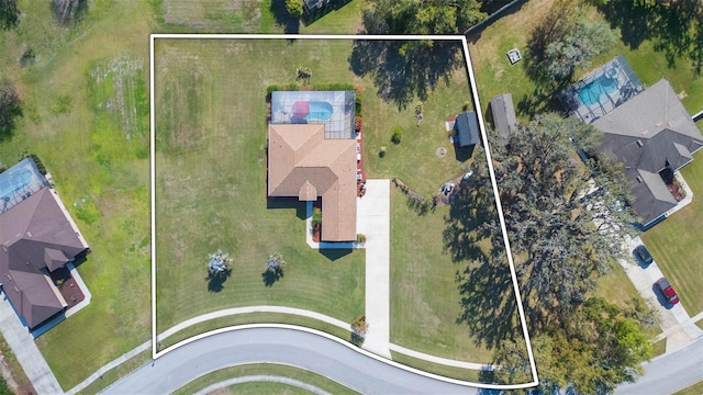 drone / aerial view