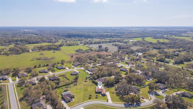 drone / aerial view featuring a residential view