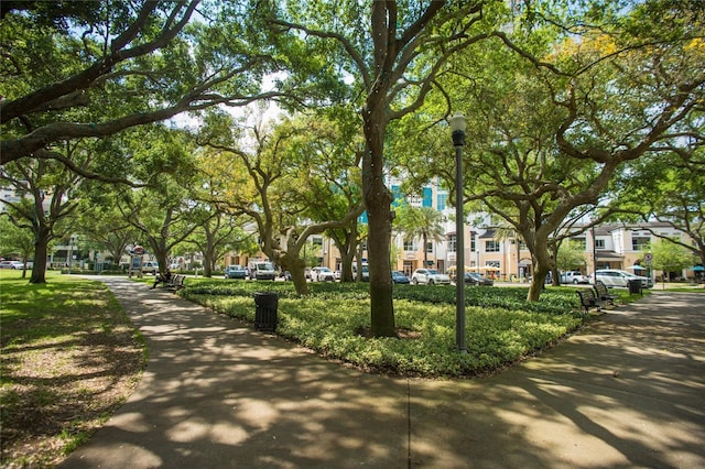 view of home's community with a residential view