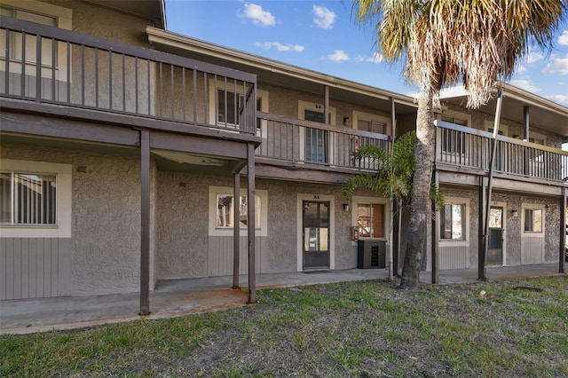 view of property featuring central AC