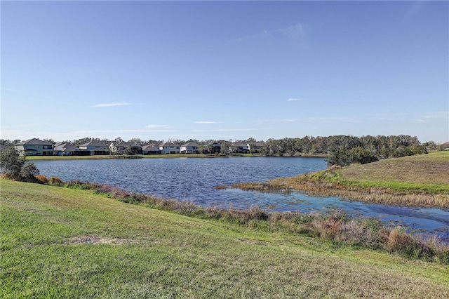 water view with a residential view