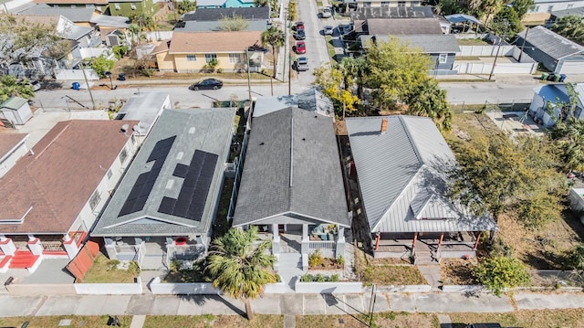 bird's eye view featuring a residential view