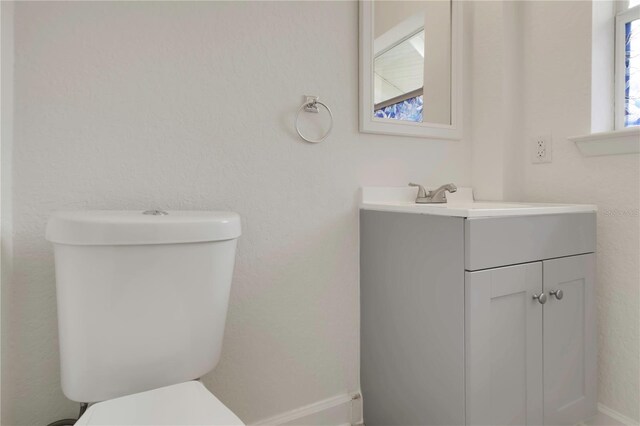 5813 18th Ave S, Gulfport, FL 33707 - half bath featuring toilet and vanity
