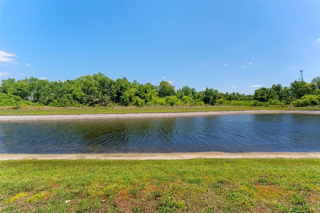 view of water feature