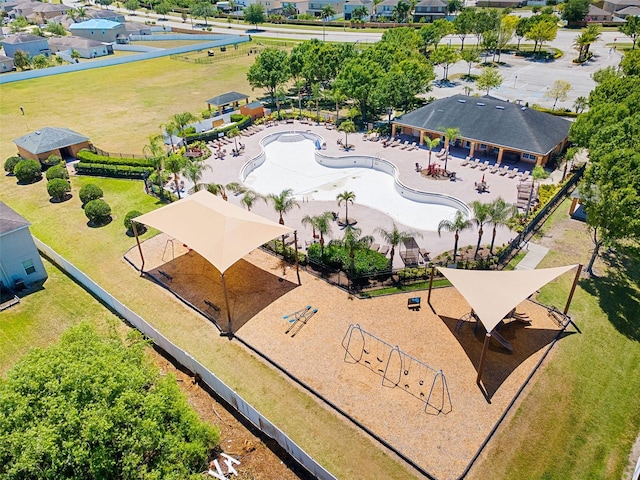 bird's eye view